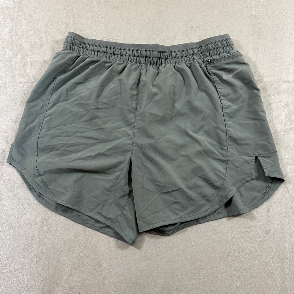 Nike Running Shorts Womens Small Gray Dri-FIT Athletic Activewear Pocket
